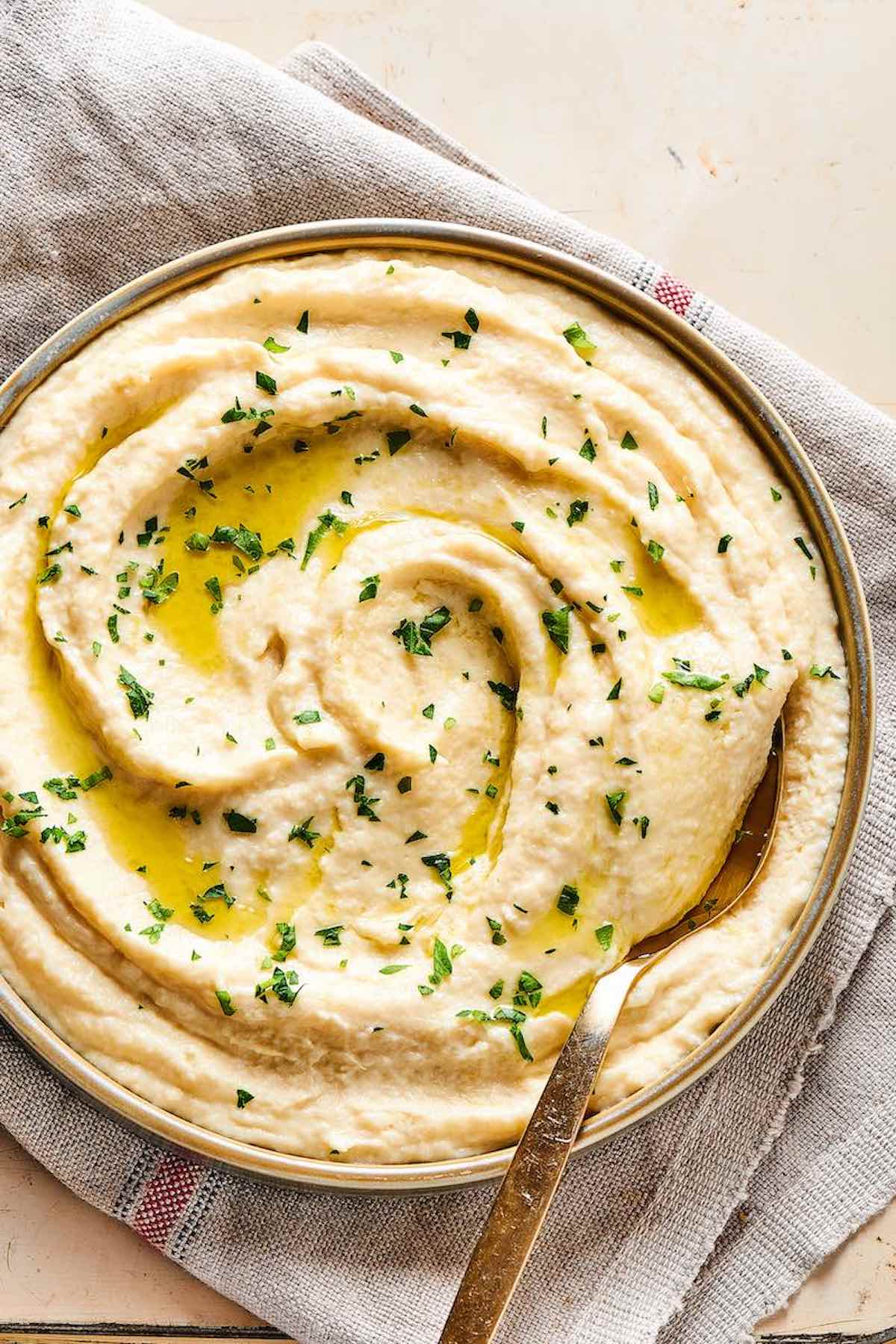 mashed cauliflower.