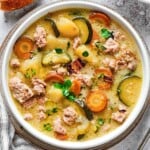 ground turkey soup recipe.