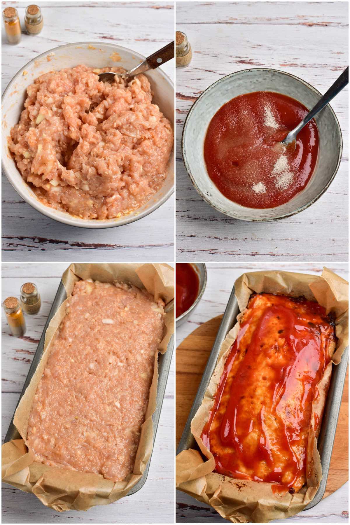 how to make ground turkey meatloaf.