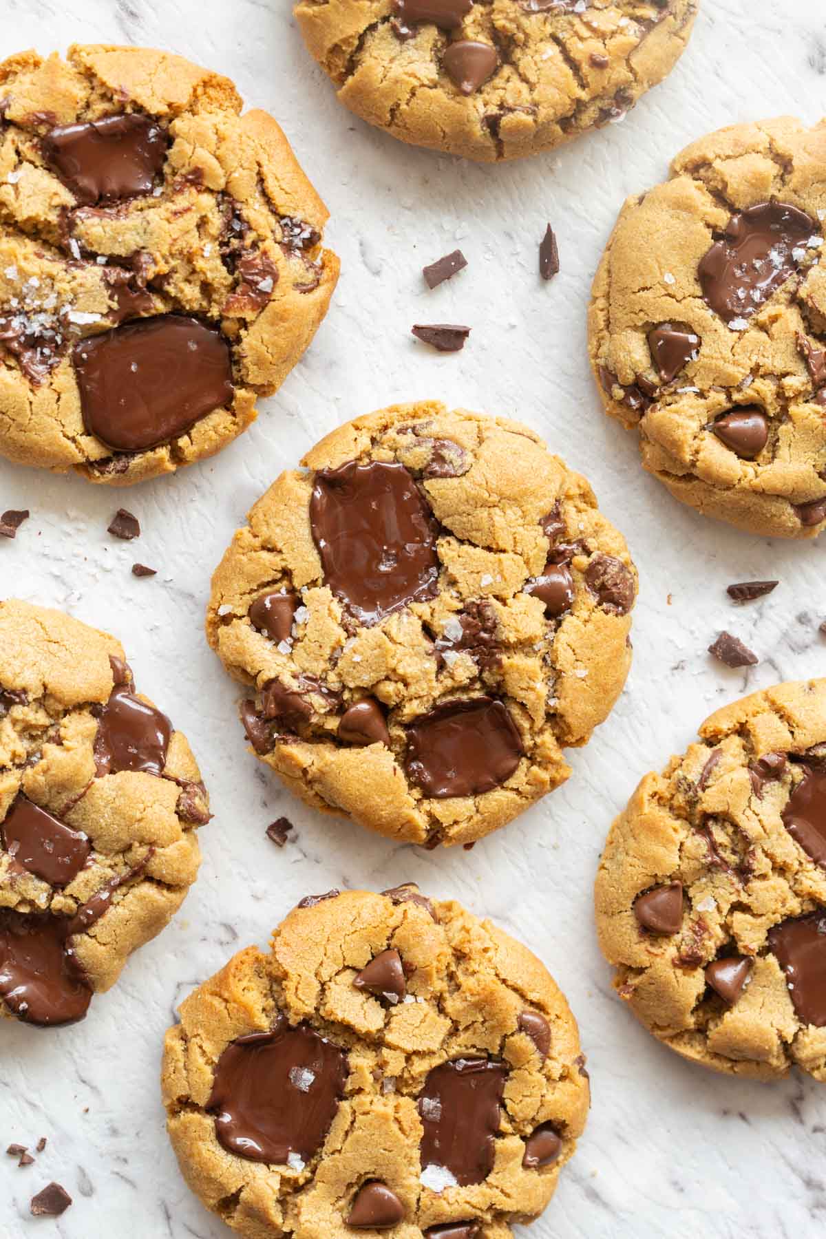 peanut butter chocolate chip cookies.