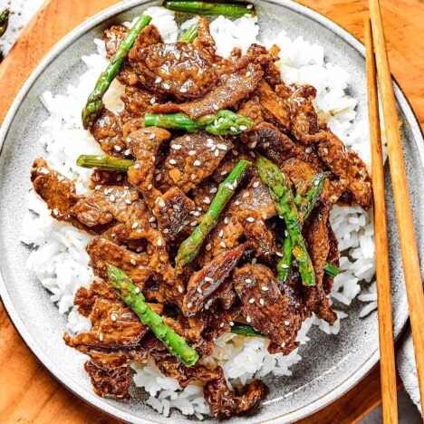 20-Minute Shaved Steak Stir Fry - The Big Man's World