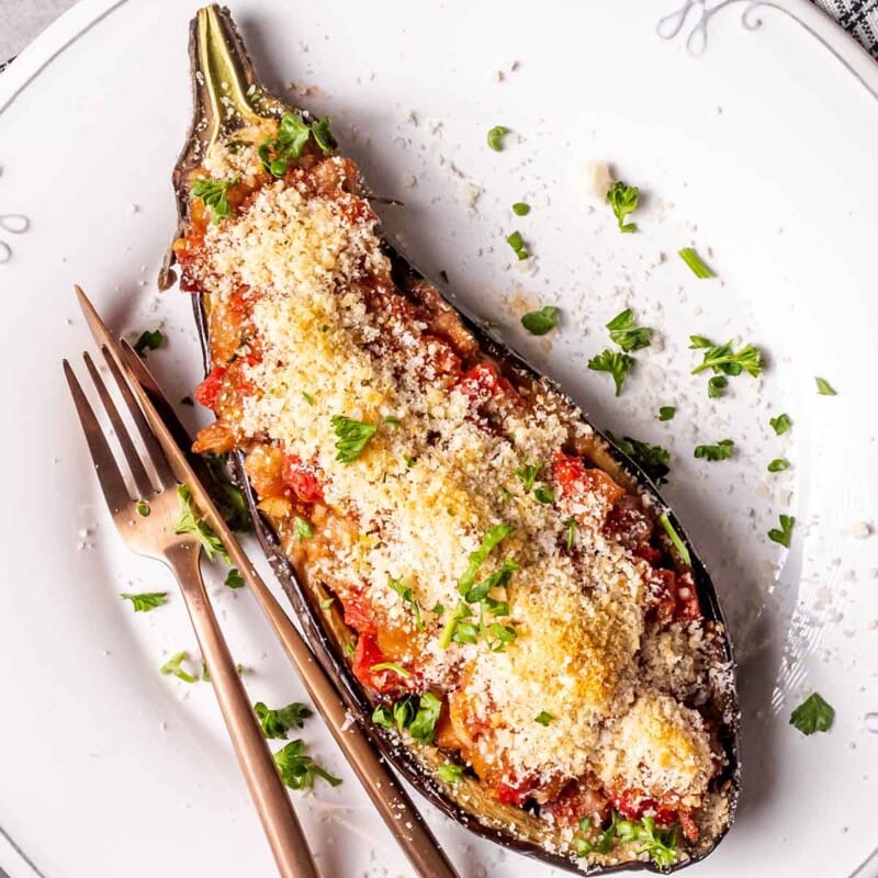 Stuffed Eggplant Recipe - The Big Man's World