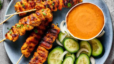 chicken satay recipe.
