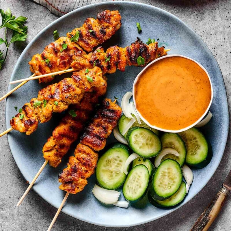 Satay Chicken Recipe Authentic At Michelle Hill Blog