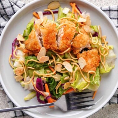 Asian chicken salad recipe.
