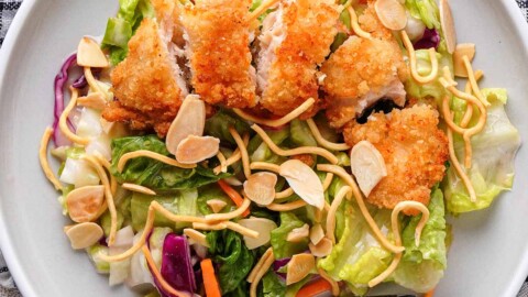 Asian chicken salad recipe.