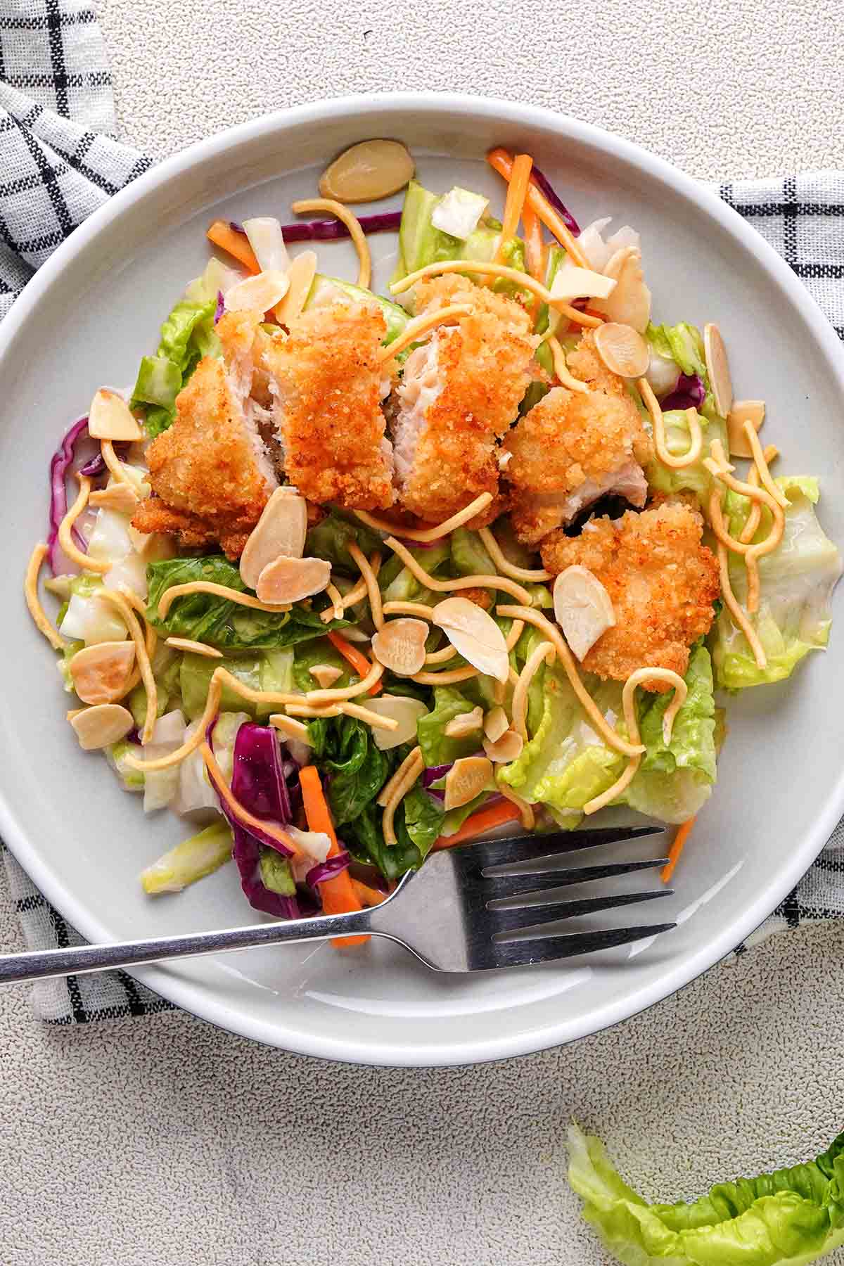 Asian chicken salad.
