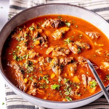oxtail soup recipe.