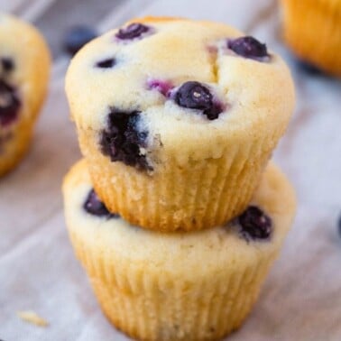 sugar free blueberry muffins recipe.