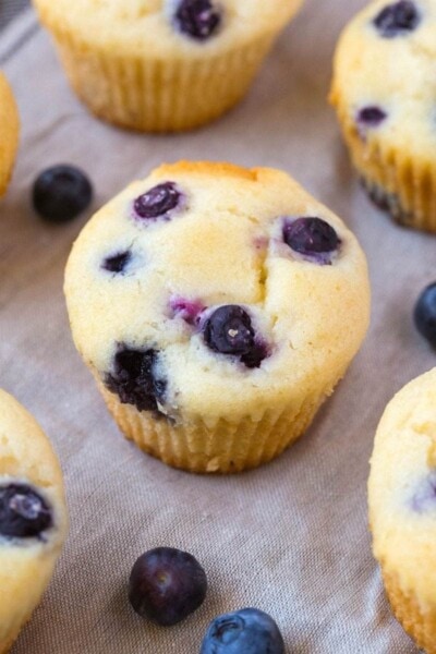 Sugar Free Blueberry Muffins - The Big Man's World