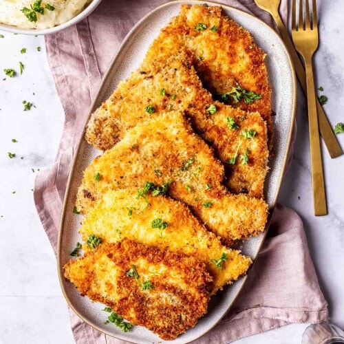 Breaded Pan-Fried Turkey Cutlets Recipe With Crispy Panko Crust – Melanie  Cooks
