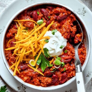 venison chili recipe.