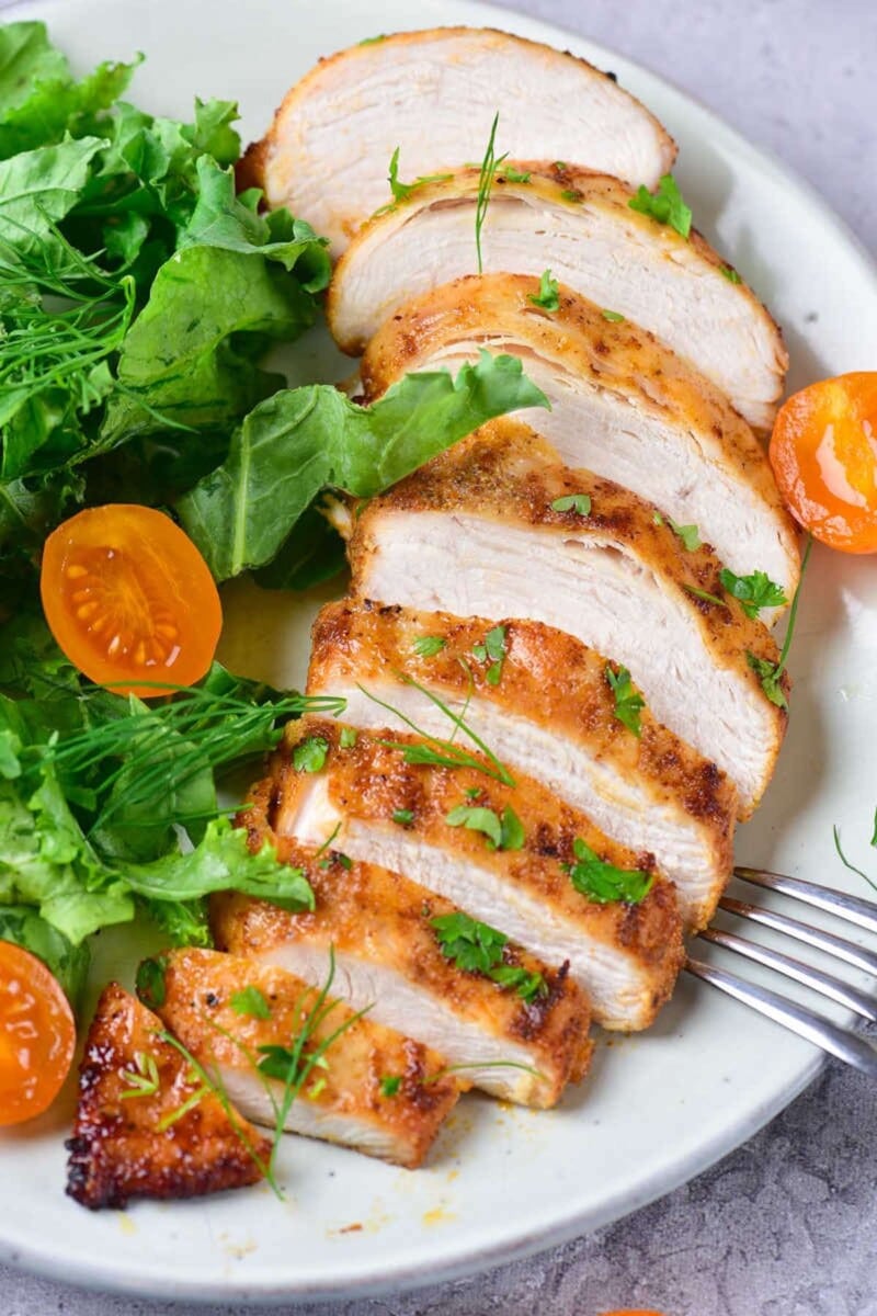 8-Minute Air Fryer Chicken Breast - The Big Man's World
