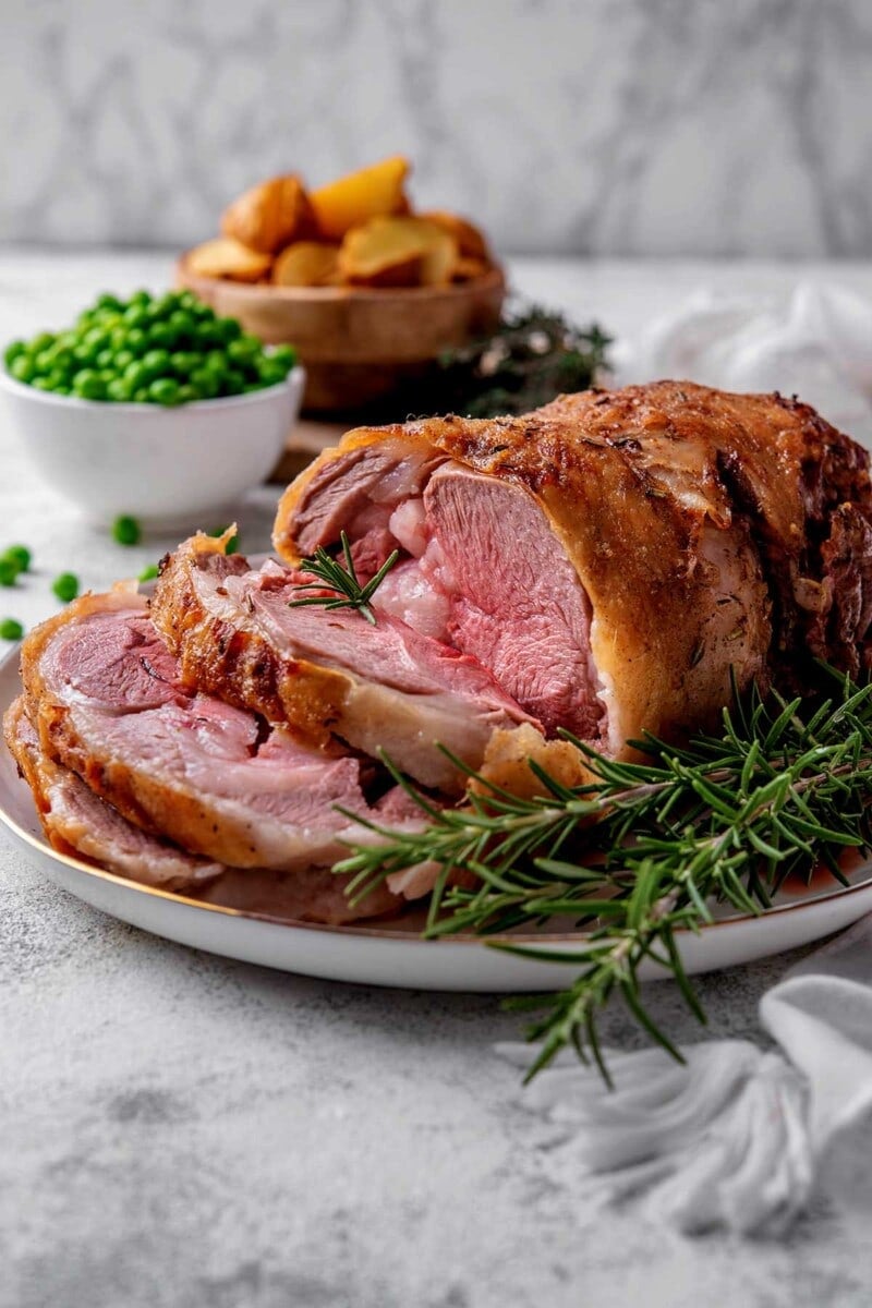 Roasted Boneless Leg Of Lamb - The Big Man's World