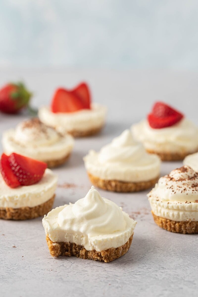 Mini Cheesecake Bites (No Baking!)