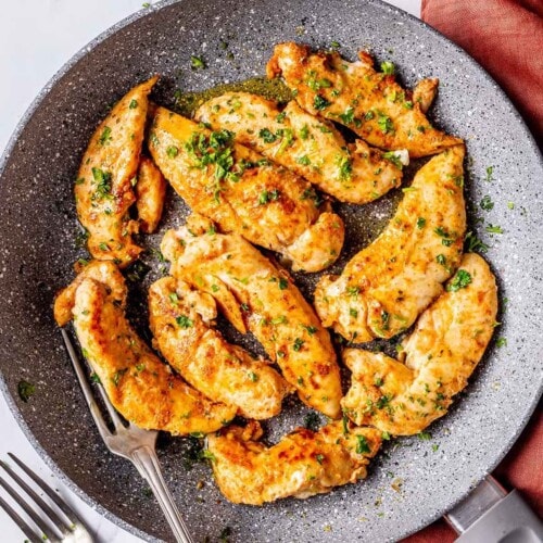 Perfect Seared Chicken Tenderloins {Stovetop Recipe}