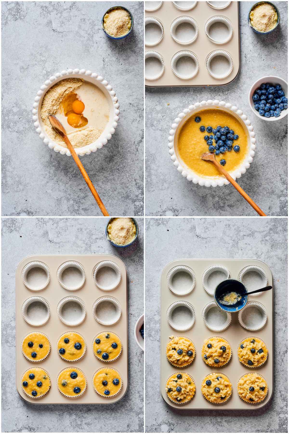 how to make keto blueberry muffins.