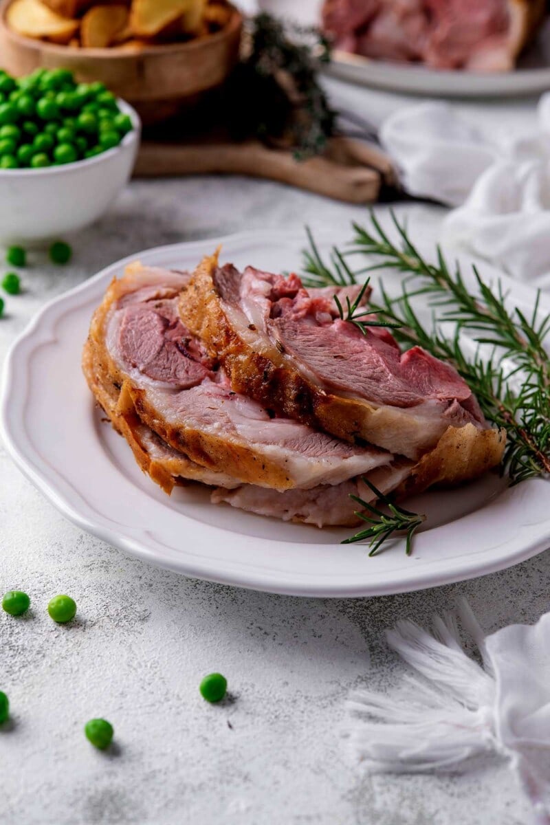 Roasted Boneless Leg Of Lamb - The Big Man's World