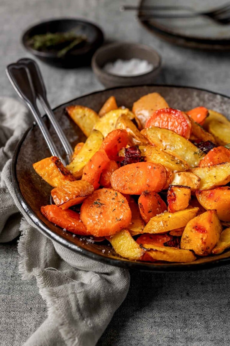 Roasted Root Vegetables - The Big Man's World