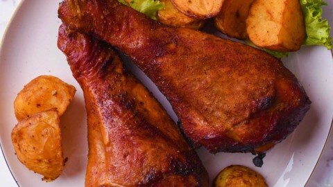 smoked turkey legs recipe.