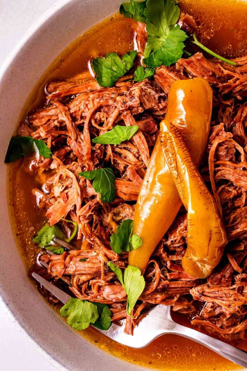 Mississippi Pot Roast (Slow Cooker or Instant Pot)