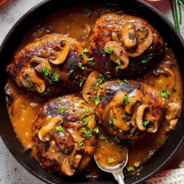 salisbury steak recipe.