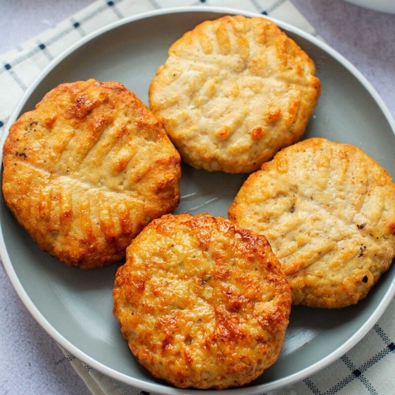 Air Fryer Chicken Patties {SO juicy & Tender} - The Big Man's World