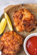 Air Fryer Fried Chicken {Crispy, Juicy, KFC Style!}