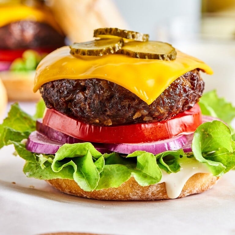 Air Fryer Hamburgers {Extra Juicy and Tender} The Big Man's World