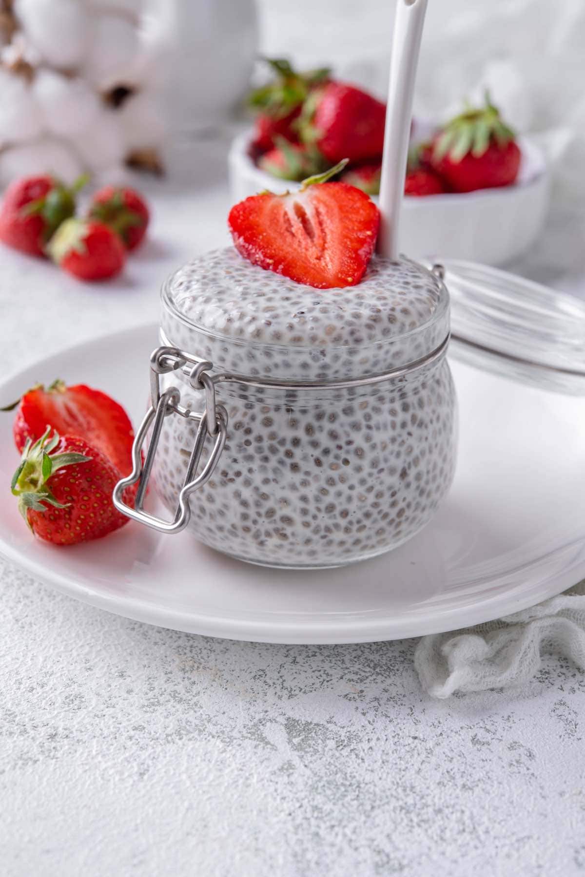 low carb chia pudding.