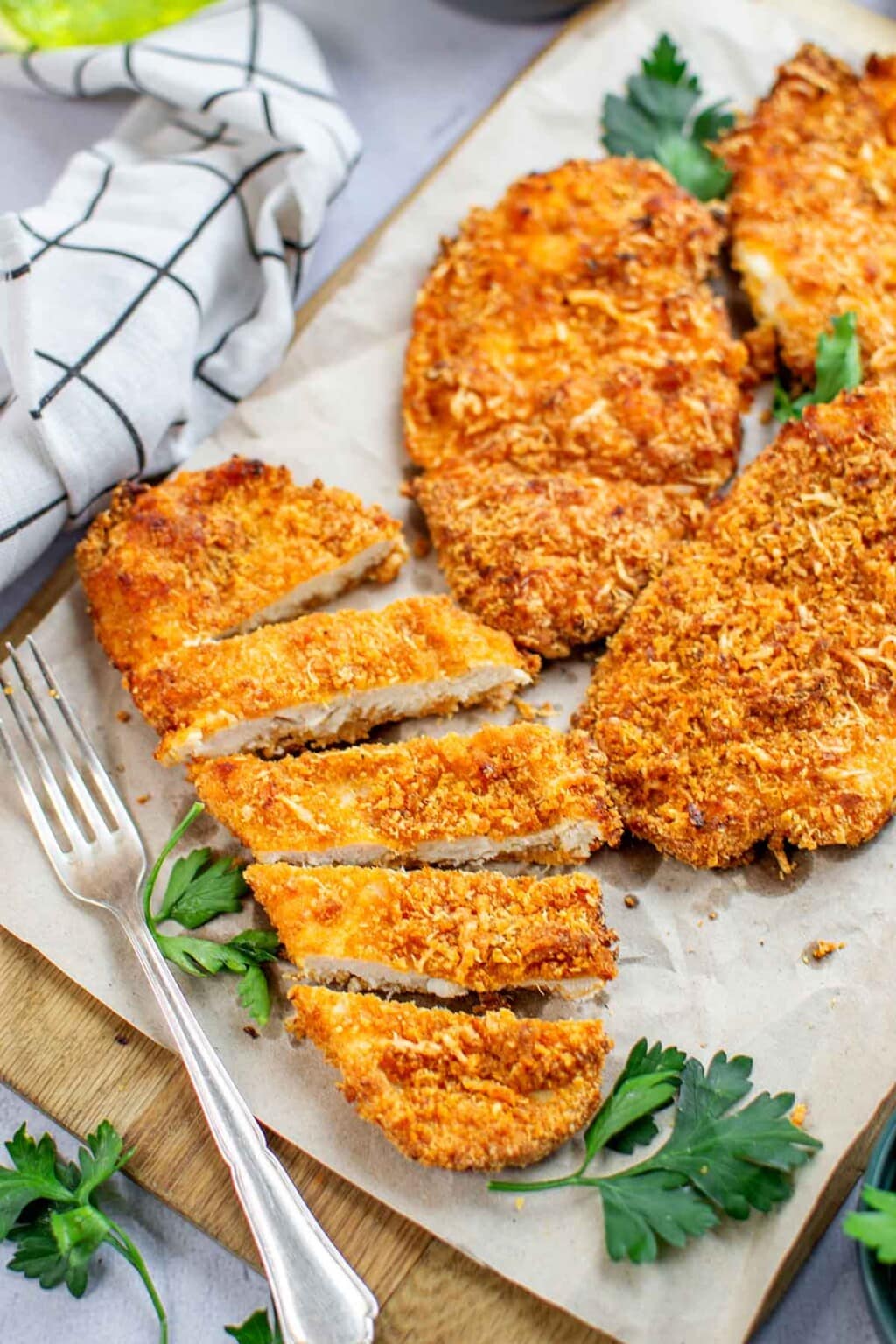 Air Fryer Chicken Cutlets {Truly Crispy} The Big Man's World