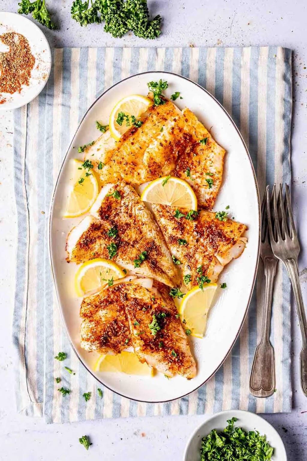 8-Minute Air Fryer Cod Crispy + Flaky - The Big Man's World