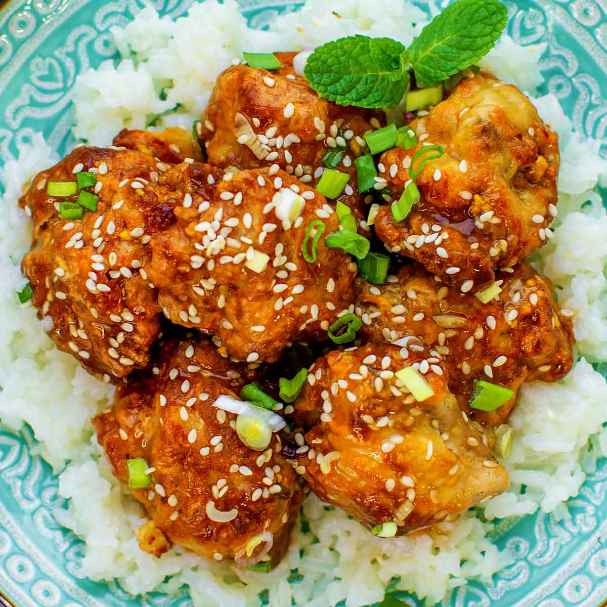 Orange chicken hotsell air fryer