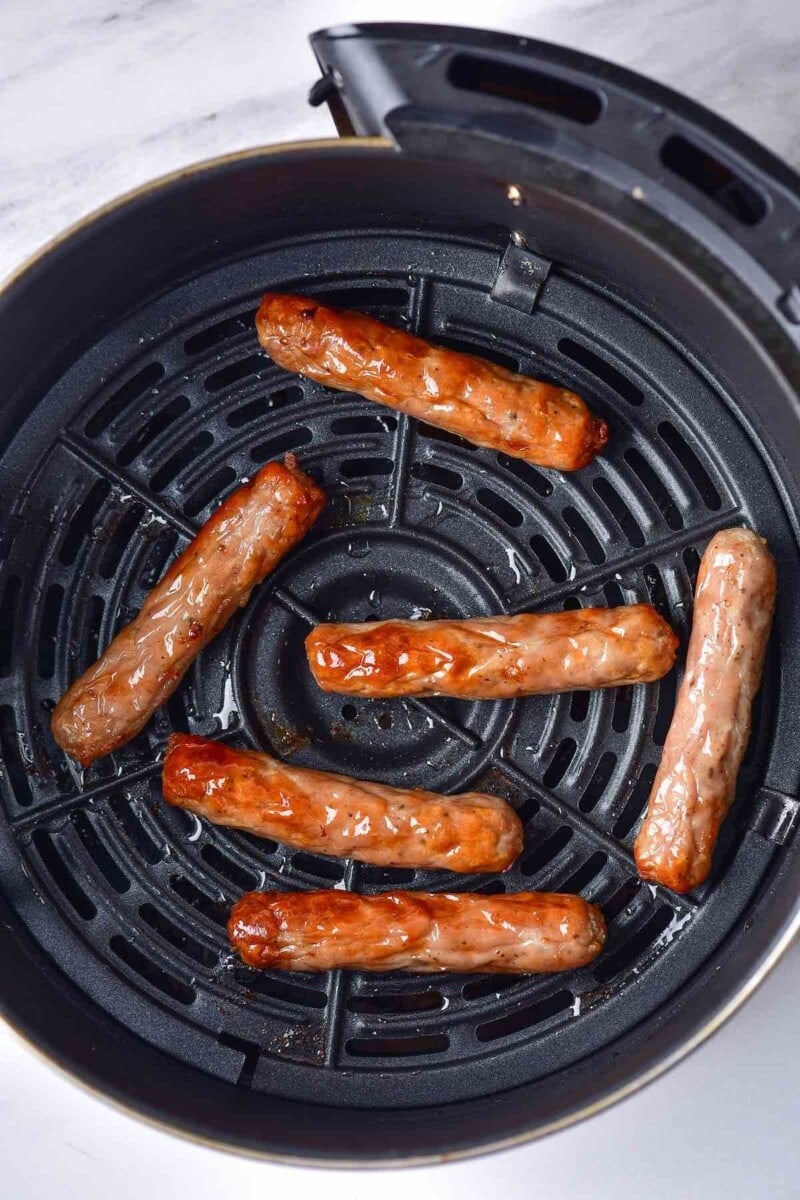 8-Minute Air Fryer Sausage Links - The Big Man's World