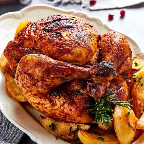 Air Fryer Whole Chicken Always Juicy - The Big Man's World