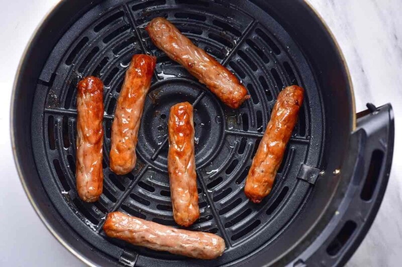 8Minute Air Fryer Sausage Links The Big Man's World