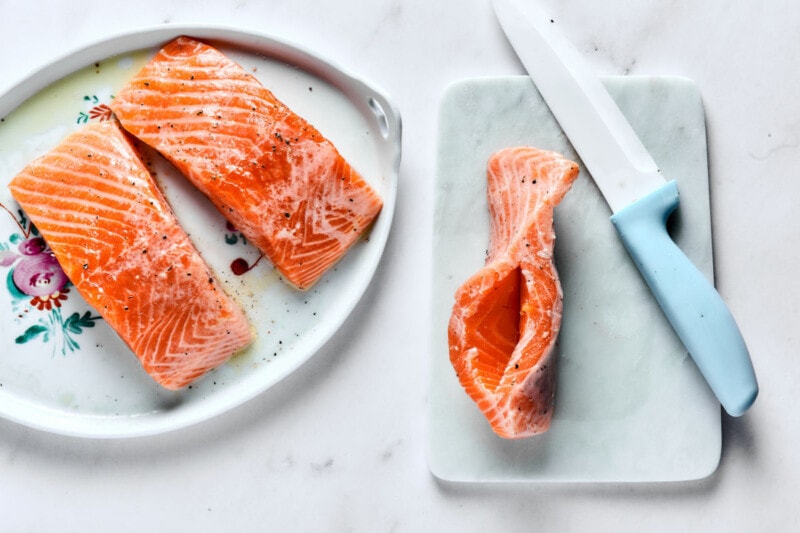 Stuffed Salmon Recipe - The Big Man's World