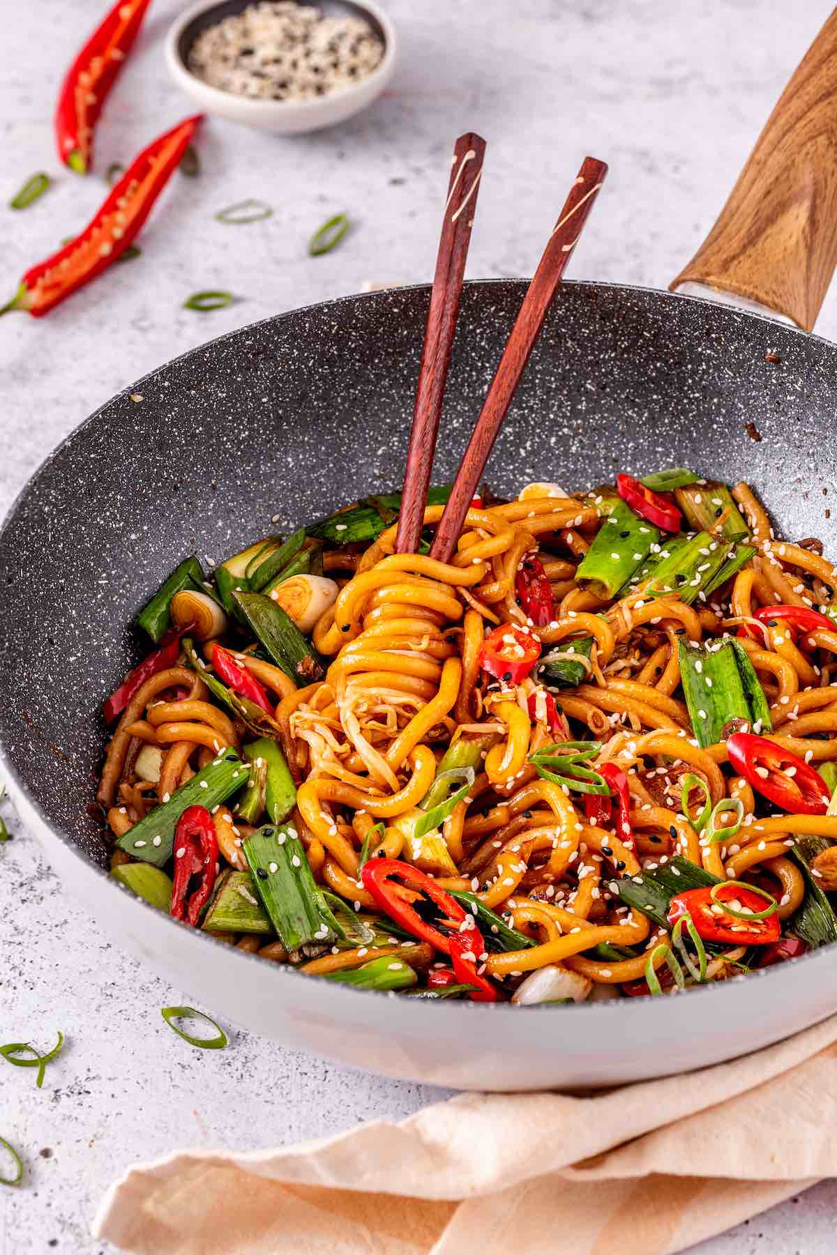 spicy noodles recipe.