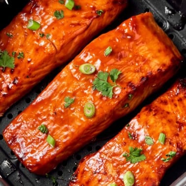 air fryer salmon recipe.