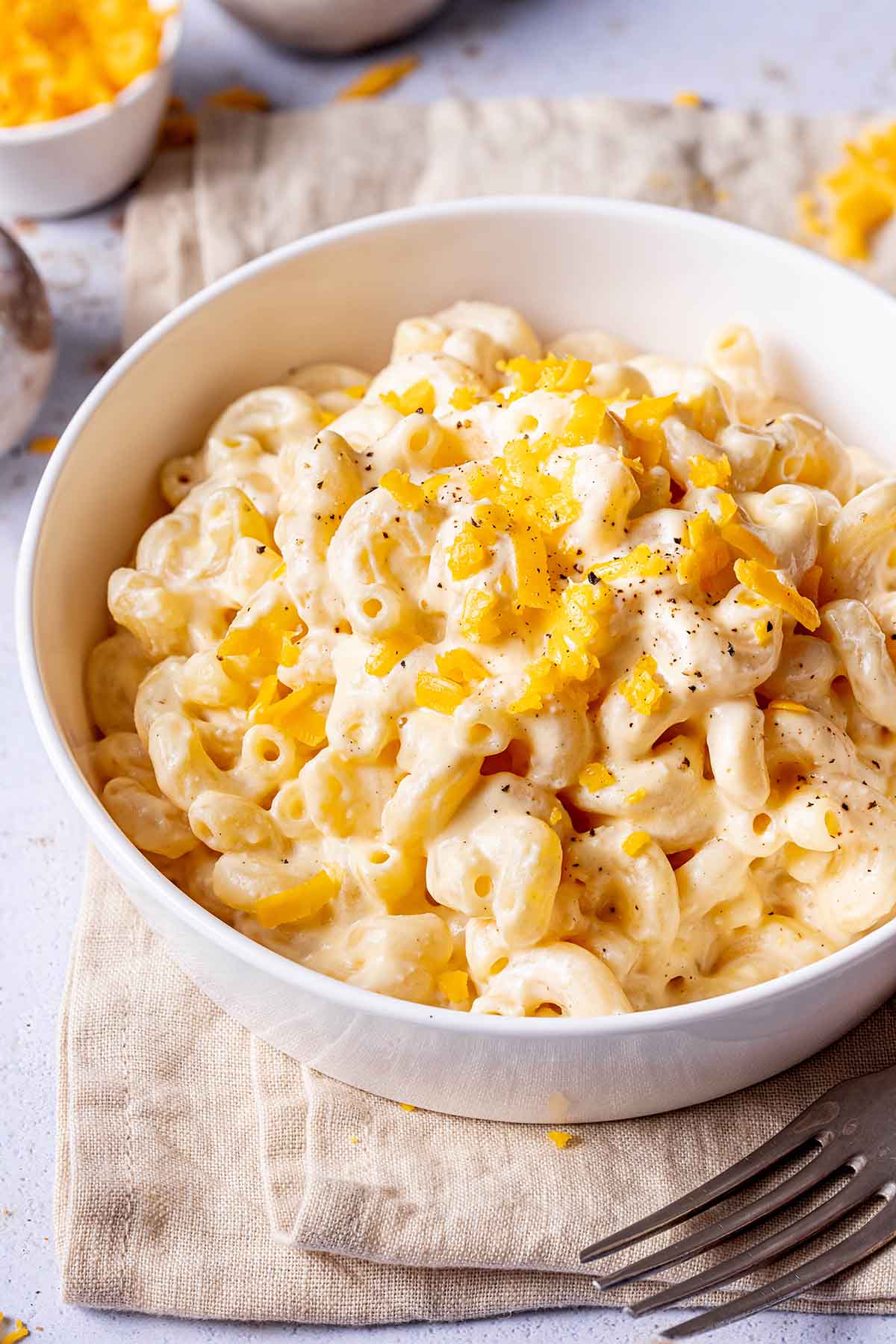 high protein mac and cheese.