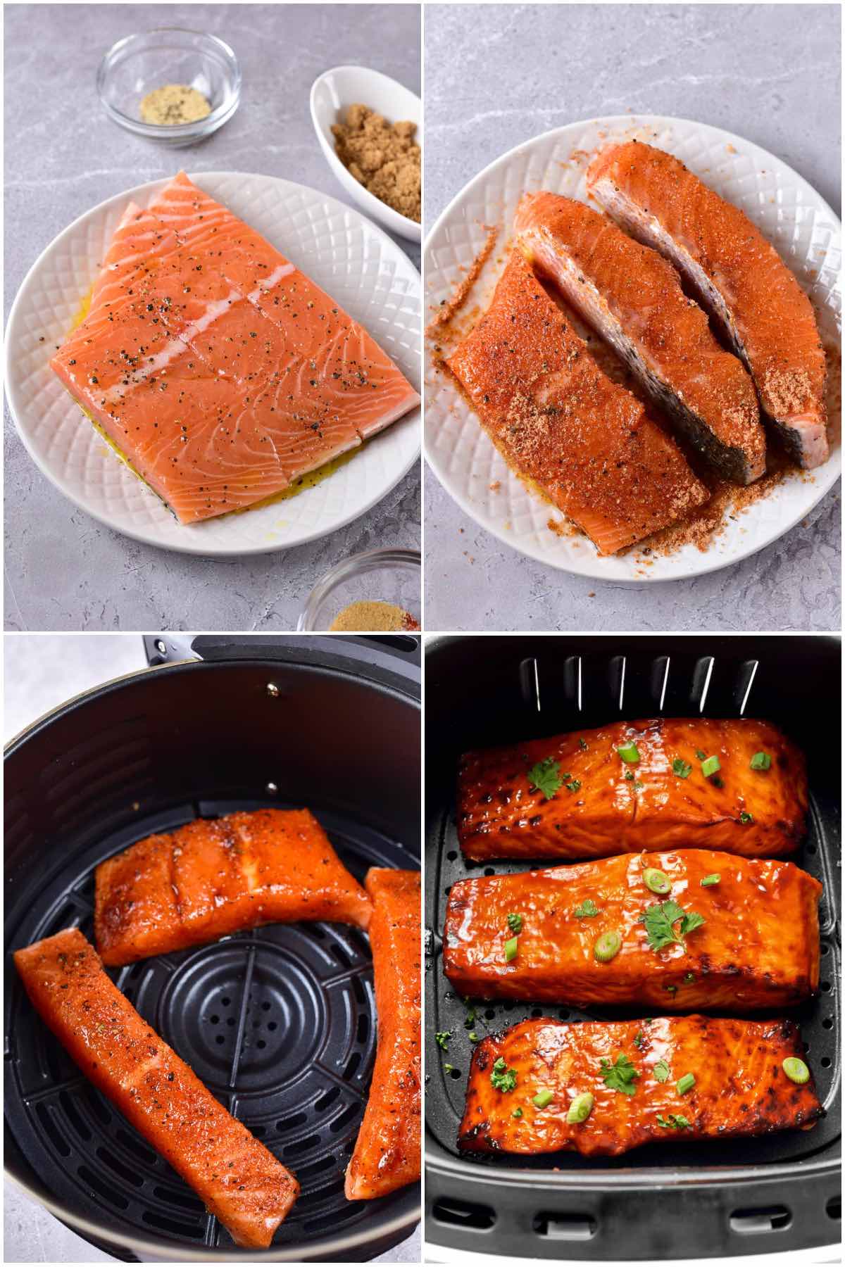 how to cook salmon in the air fryer.