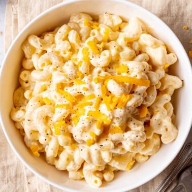 protein mac and cheese recipe.