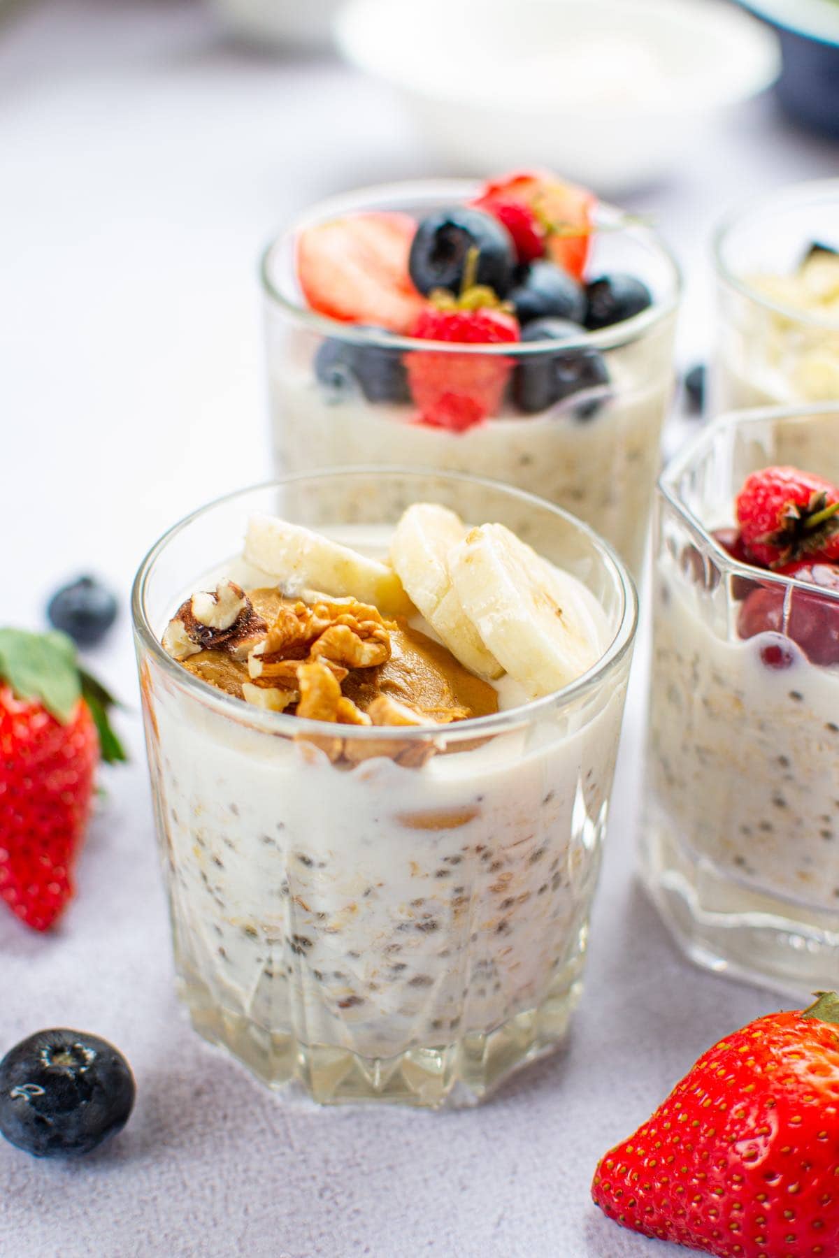 Protein Overnight Oats {4 Ingredients} - The Big Man's World