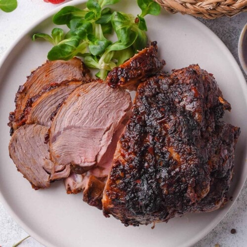 Roasted Boneless Leg Of Lamb - The Big Man's World