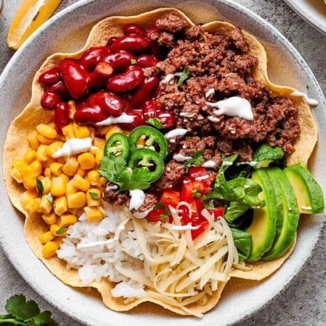 Taco Bowls Quick & Easy - The Big Man's World