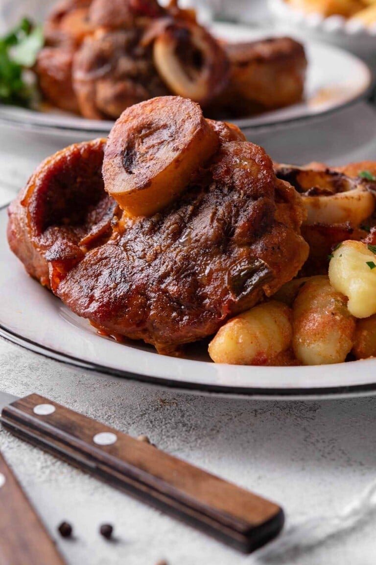 Braised Veal Shanks {Fall-Off-The-Bone} - The Big Man's World