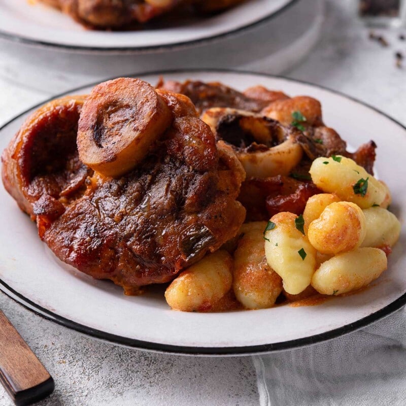 Braised Veal Shanks {Fall-Off-The-Bone} - The Big Man's World