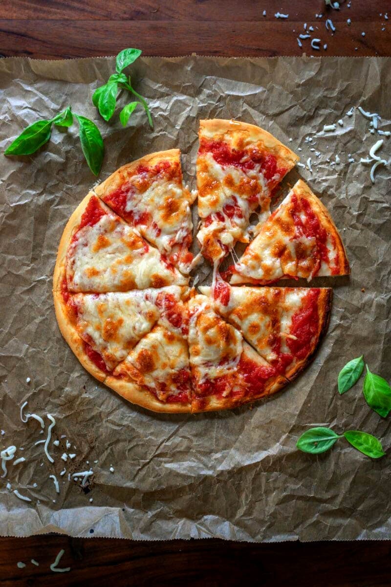 vegan pizza.