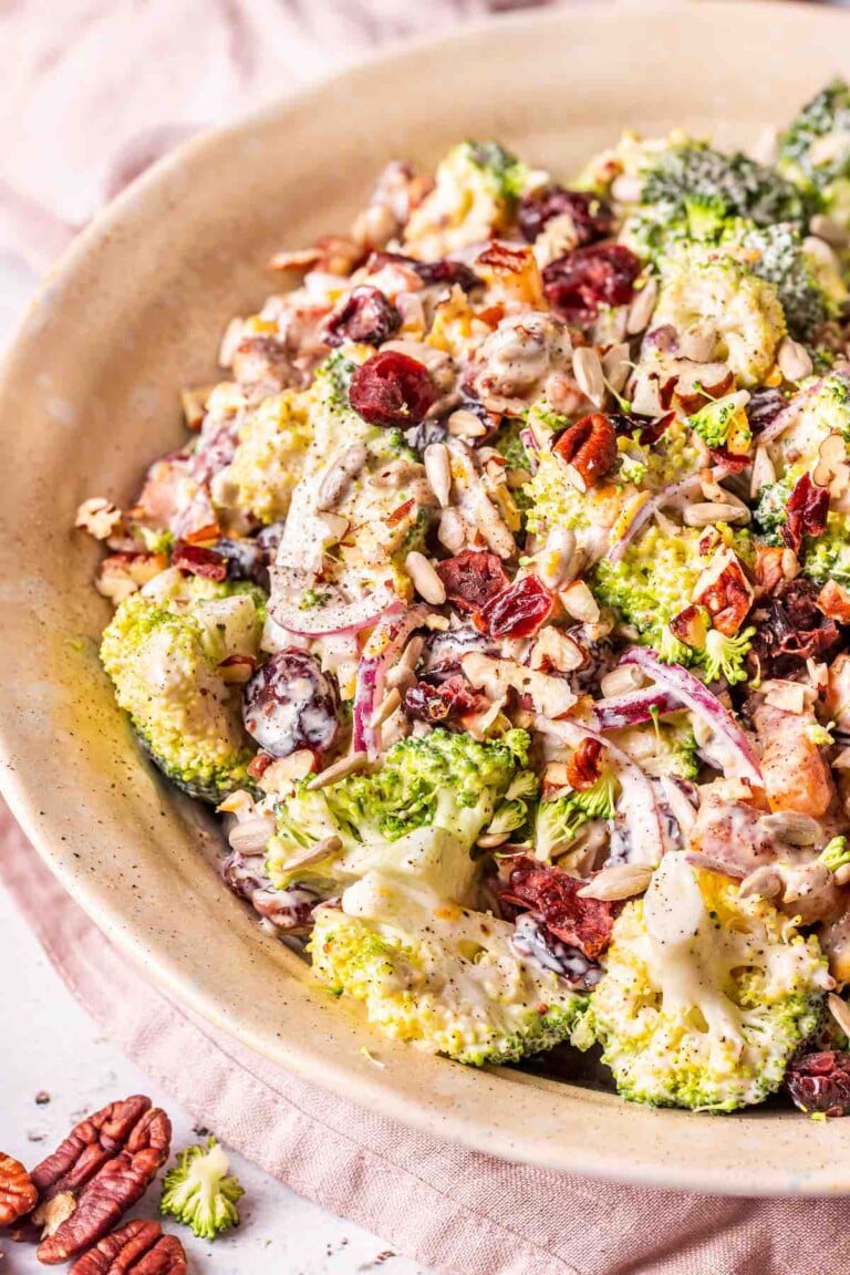 Tagketo Broccoli Salad No Mayo