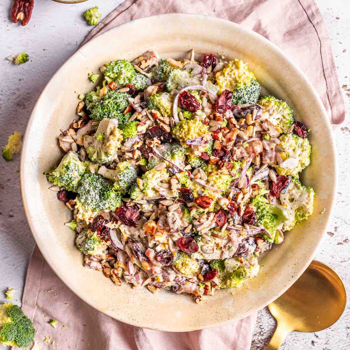Keto Broccoli Salad Recipe